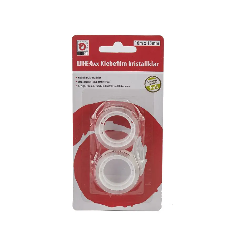 Klebefilm in SB-Aufmachung auf Pappe mit Euro-Lochung Art. 420.010