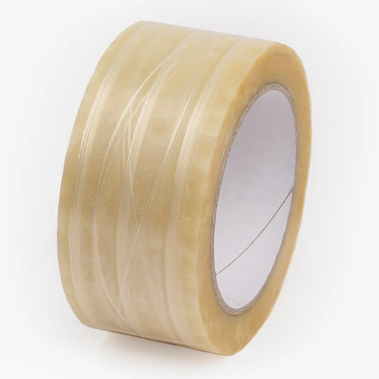 Fadenverstärktes Klebeband fadenverstärktes PVC-Klebeband mit Naturkautschukkleber und drei Längs- sowie einer Sinusverstärkung Art. 400.183 transparent