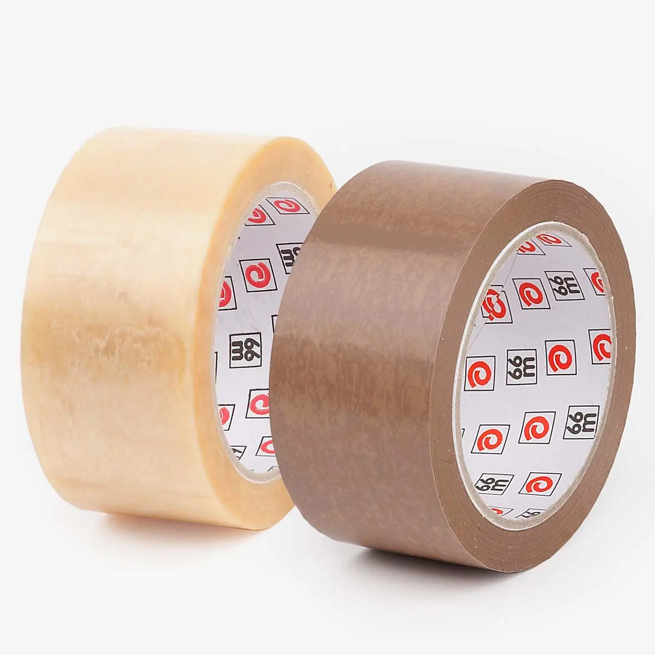 WIHE-lux PVC-Klebeband mit Naturkautschukkleber braun transparent Art. 400.327 400.342