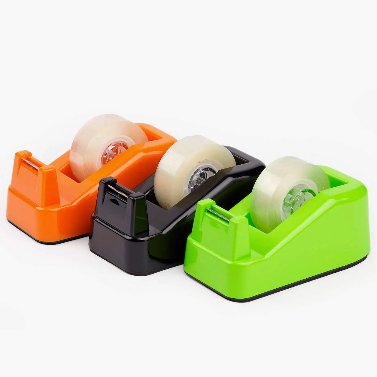 WIHE-lux Tischabrollgerät MINI orange, grün, schwarz Art. 590.941