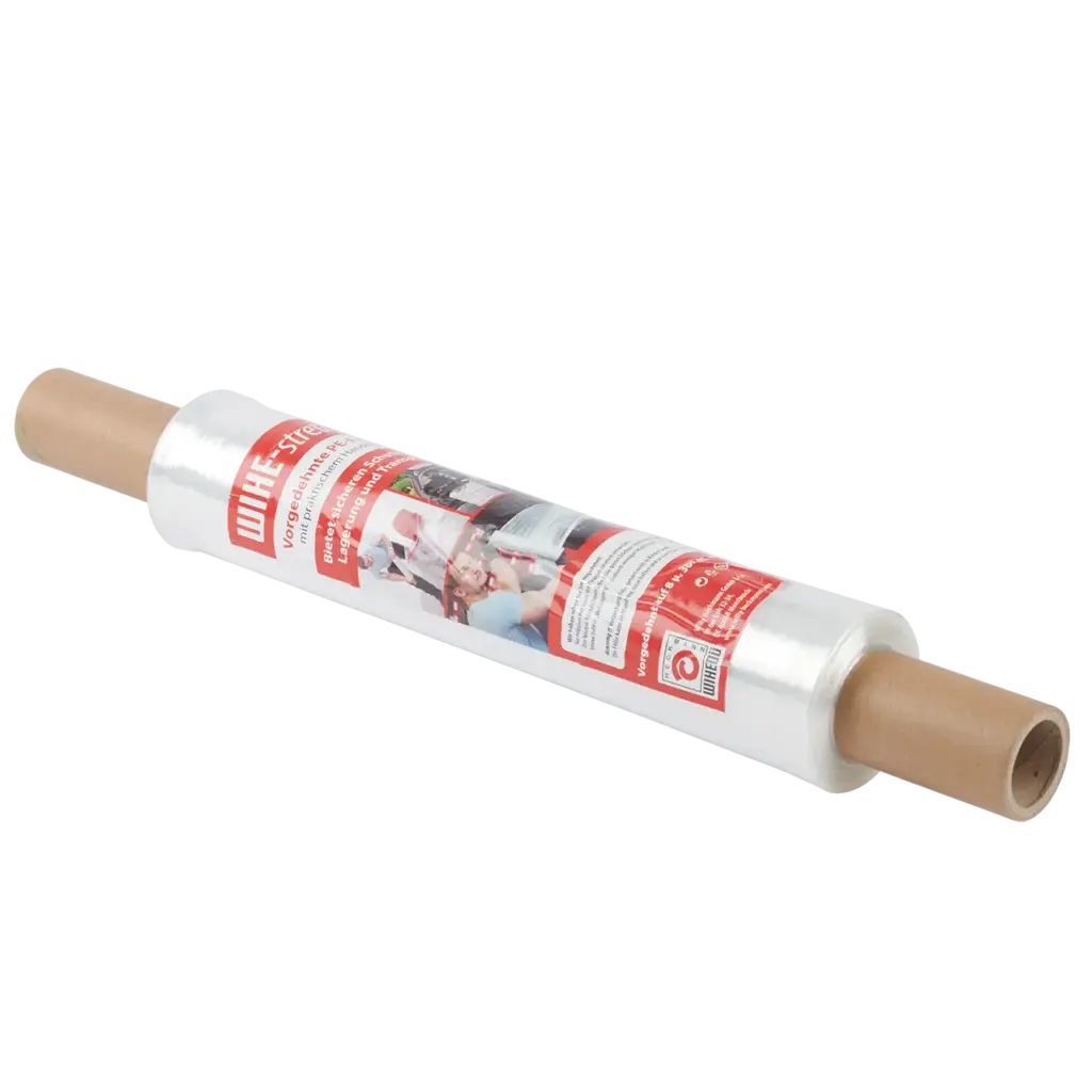 380239 Stretchfolie mit Etikett