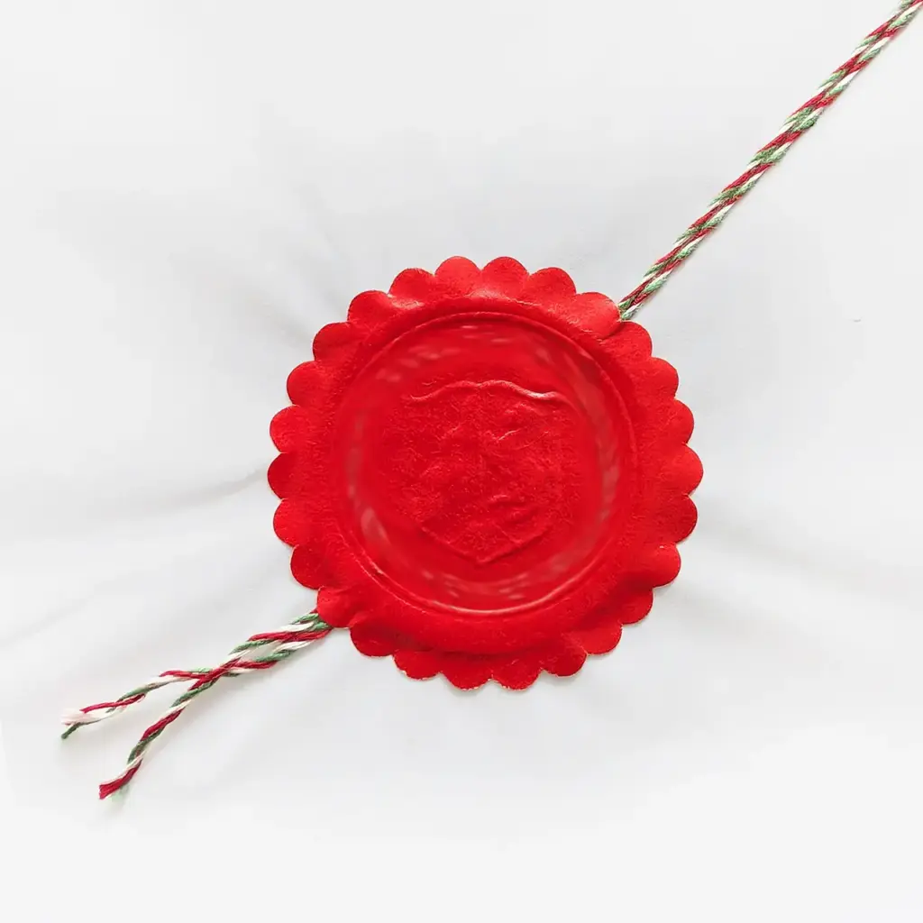 Notariatsgarn Anwendungsbeispiel Siegel NRW