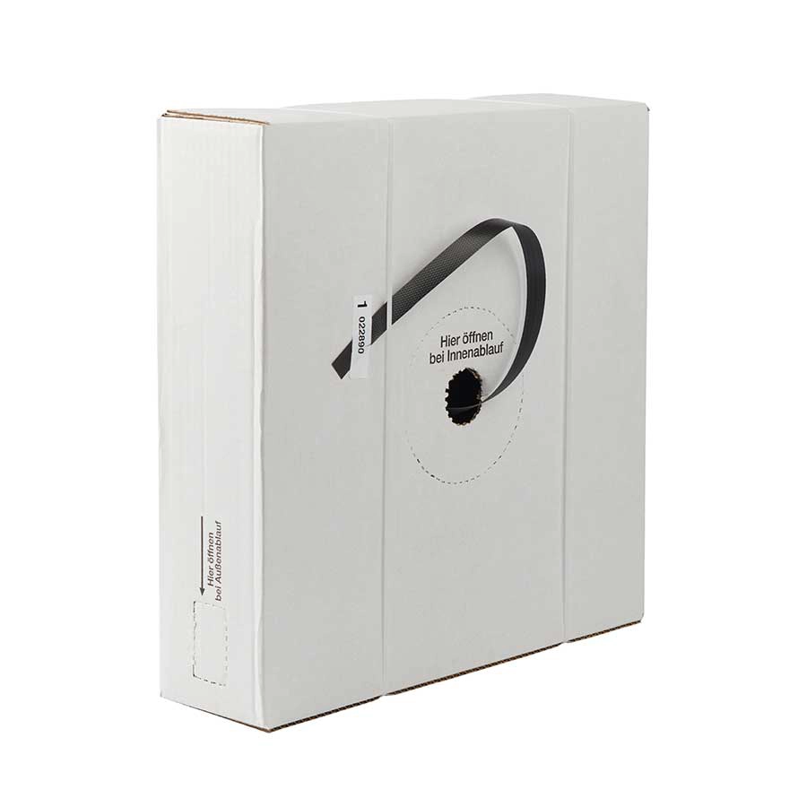 Umreifungsband umreifungsband schwarz 12 7 mm 350056