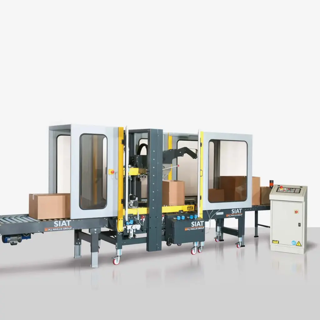 SM 44 Vollautomatische Kartonverschließmaschine mit automatischer Einstellung Art. 983061