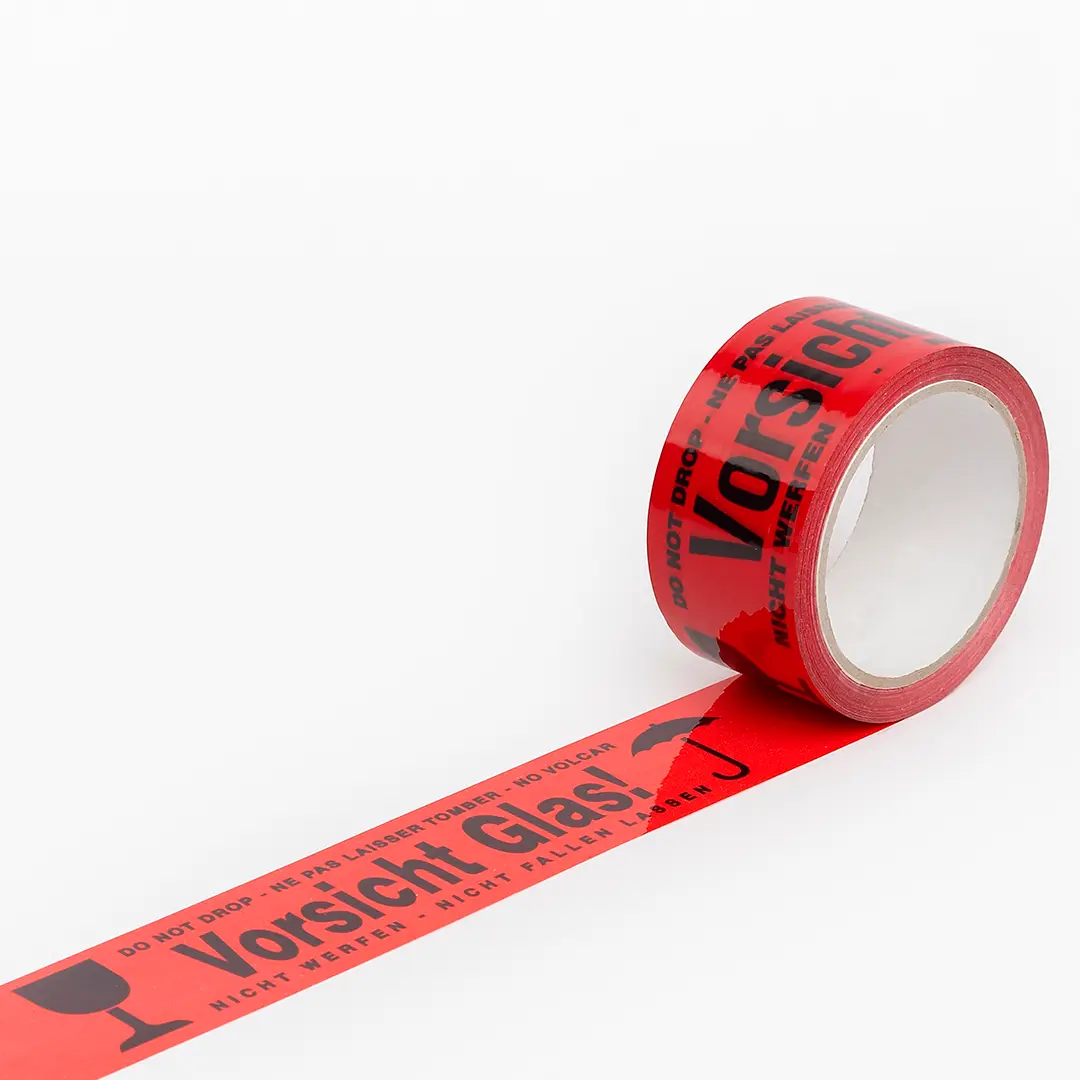Warn- und Sicherheitsklebebänder Warnklebeband "Vorsicht Glas" Art. 400.086